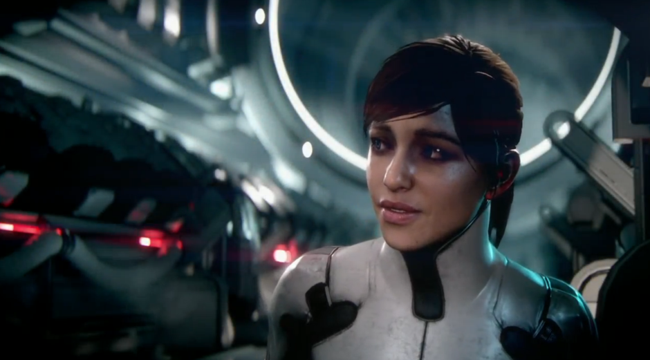 The default female version of Ryder, as seen in the E3 trailer.