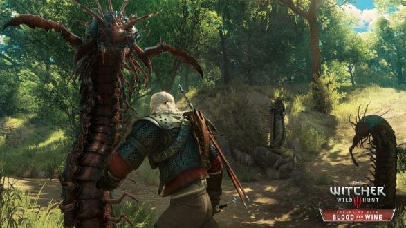 witcher 3 blood and wine centipede