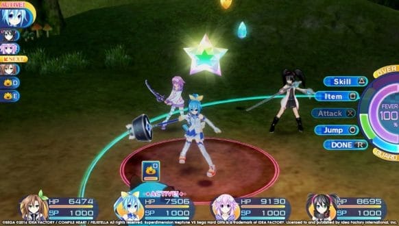 Superdimension Neptunia VS Sega Hard Girls