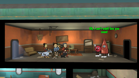 Fallout Shelter Bottle and Cappy