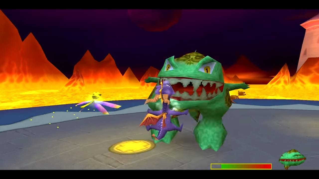 Spyro 3 Boss Fight