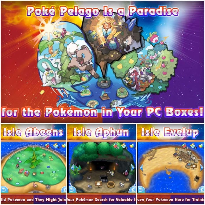 Get used to the Poke Pelago, it is perhaps the best new content addition to the series. 