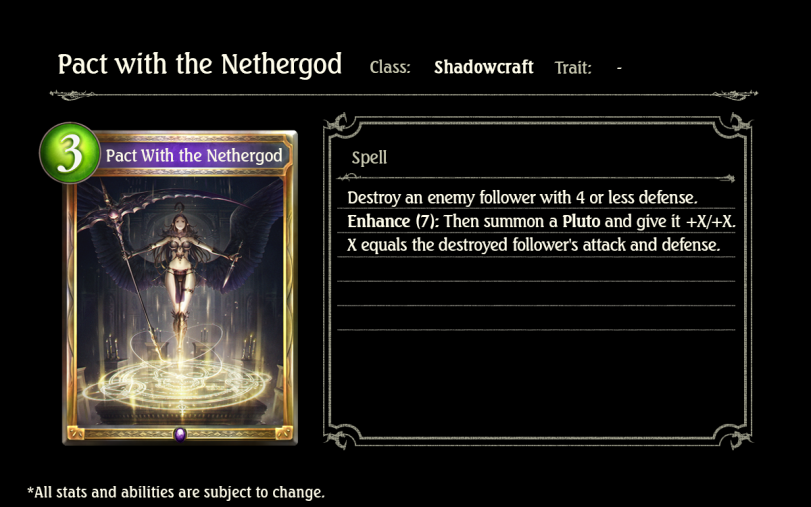Pact with the Nethergod Descr