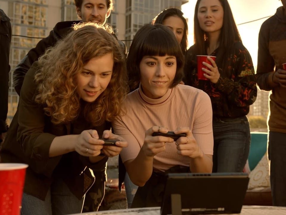 Nintendo Switch rooftop multiplayer