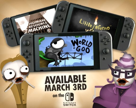 Tomorrow Corporation Switch Launch Games
