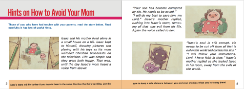 Binding of Isaac Afterbirth Instruction Booklet