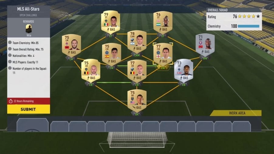 Fifa Ultimate Team Squad Building