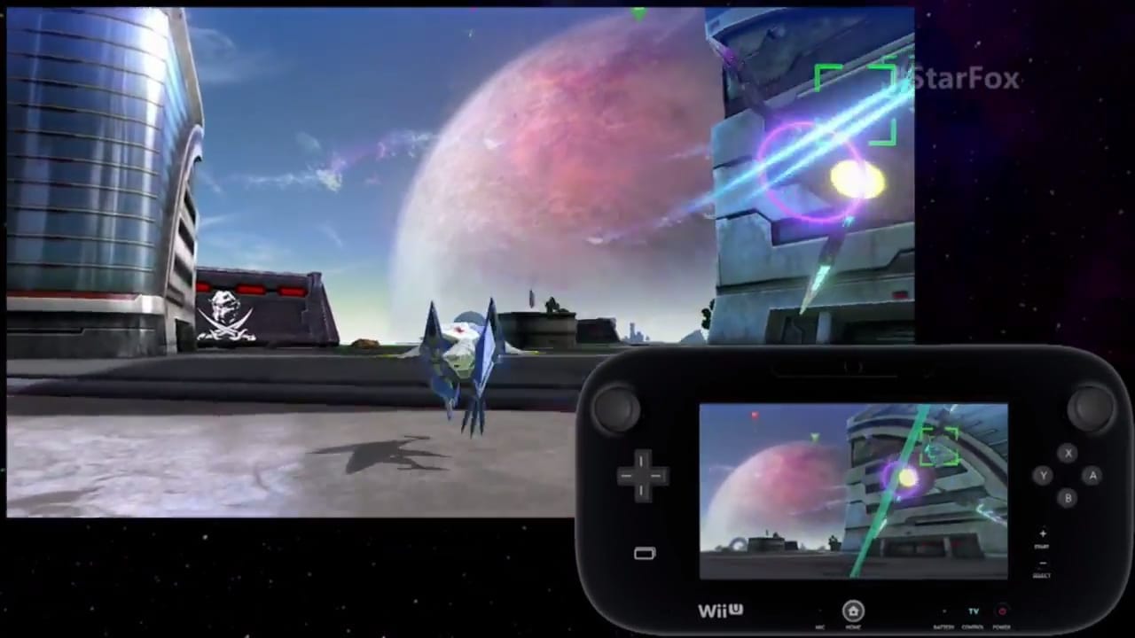 Starfox Wii U Gamepad