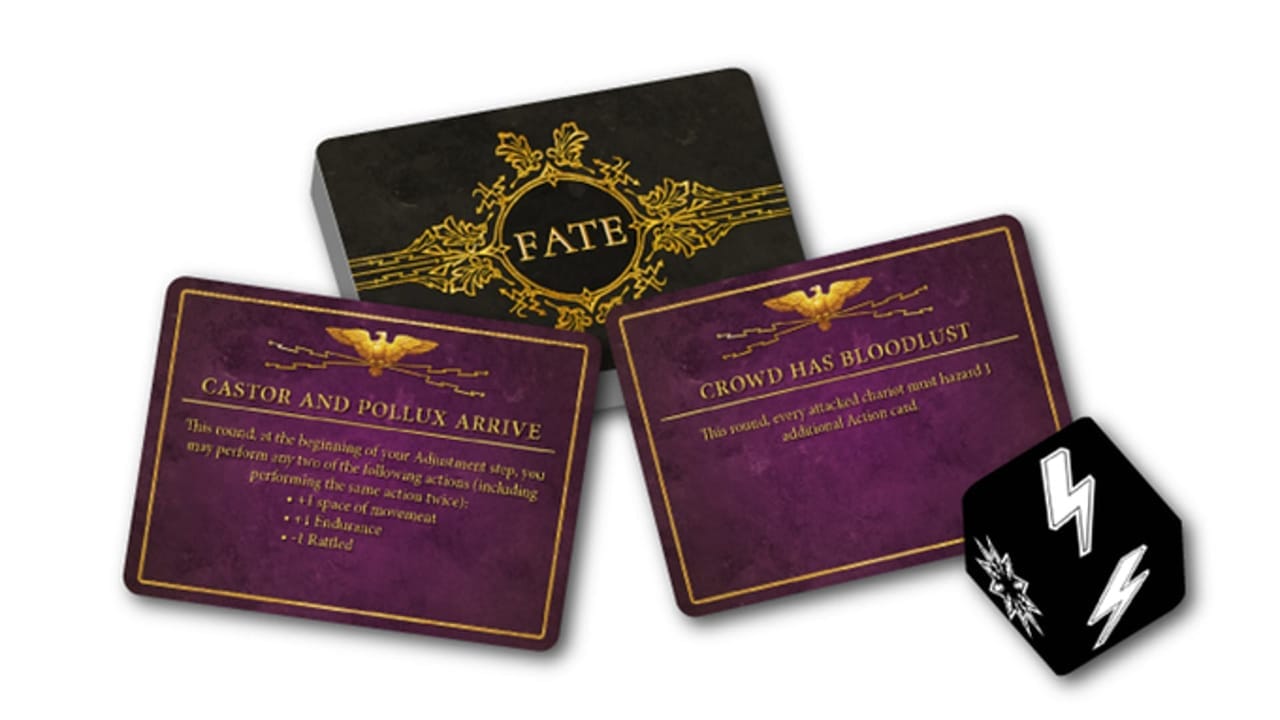 Chariots of Rome Fate Cards