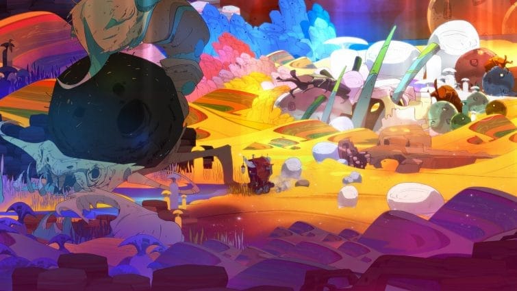 Pyre Supergiant Games Art