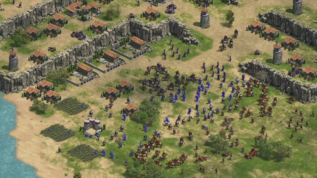 Age of Empires Definitive Edition Huge Battle