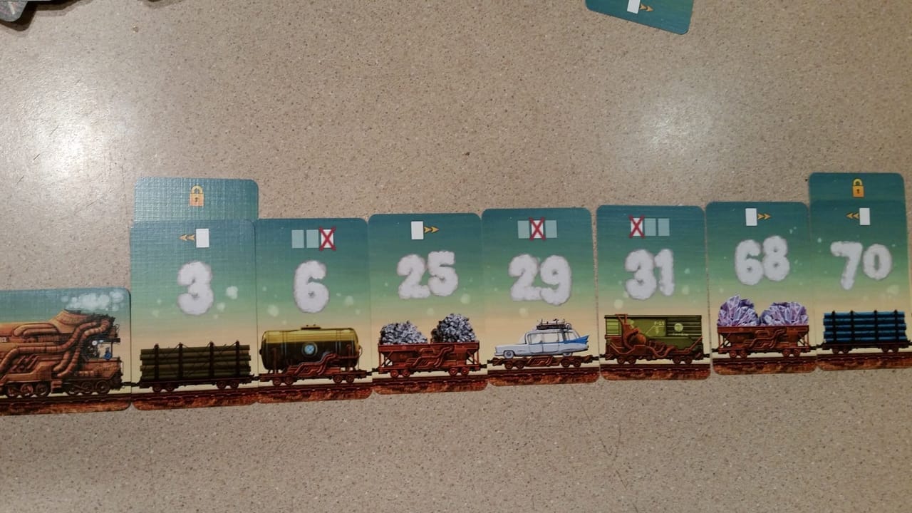 Game of Trains Set of Seven
