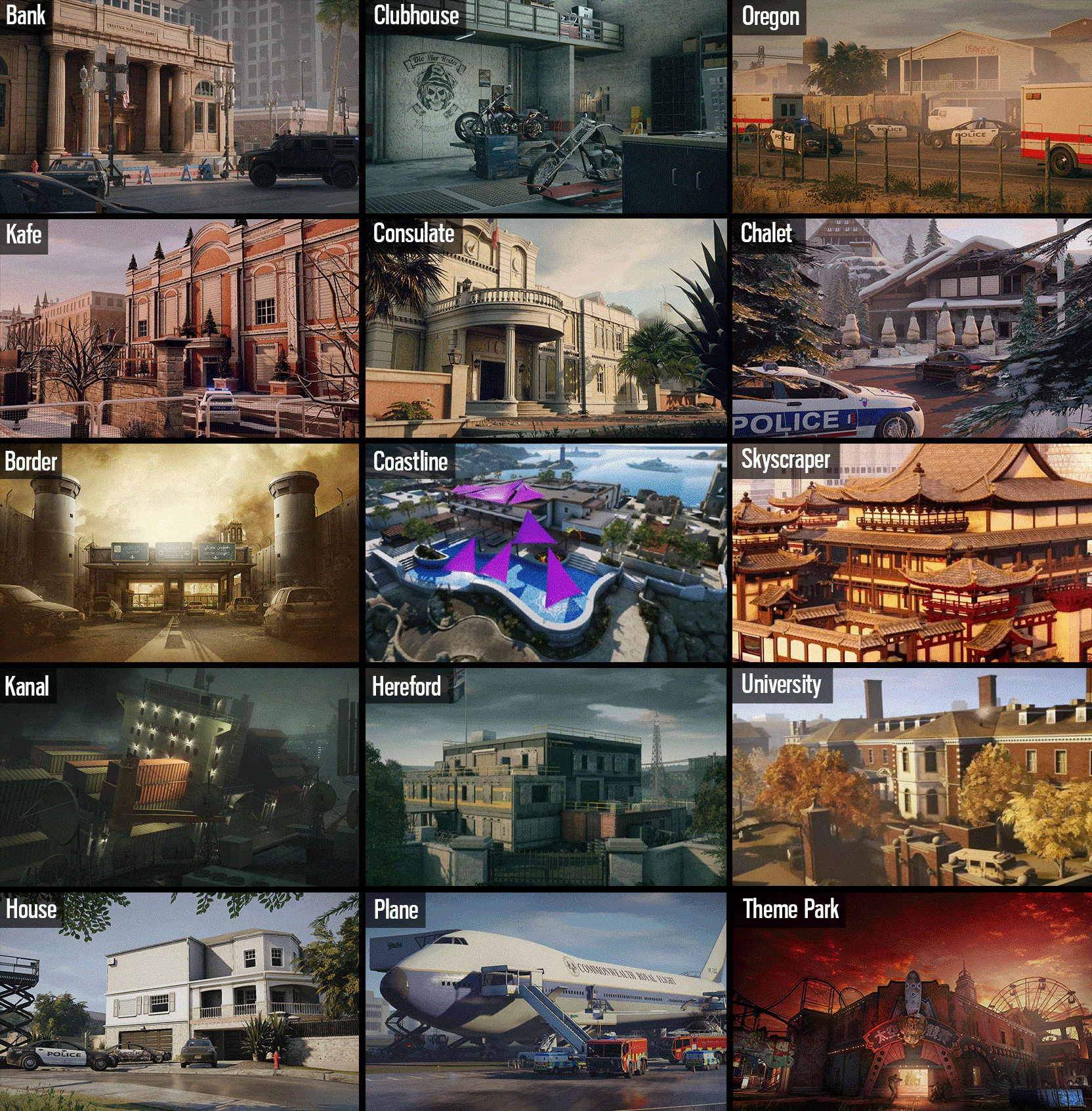 THESE MAPS WERE REMOVED FROM THE GAME!