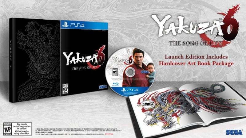 Yakuza 6 Limited Launch Edition