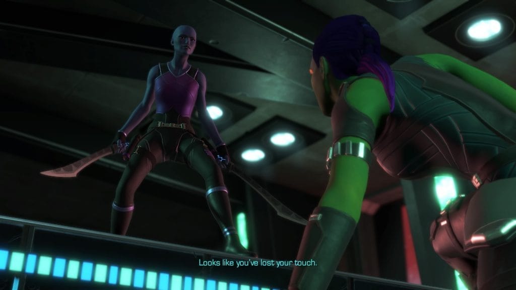 Marvels Guardians of the Galaxy The Telltale Series Episode 3 Review Nebula
