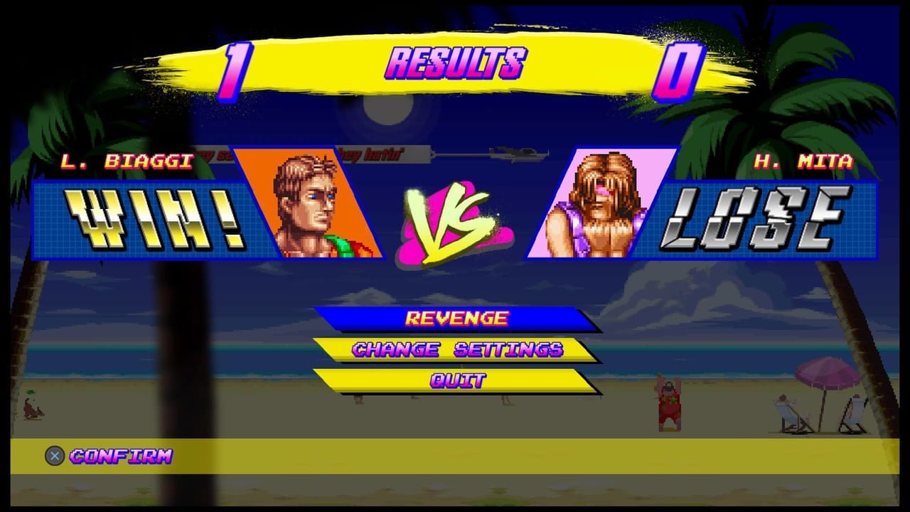 Windjammers Review Revenge Button