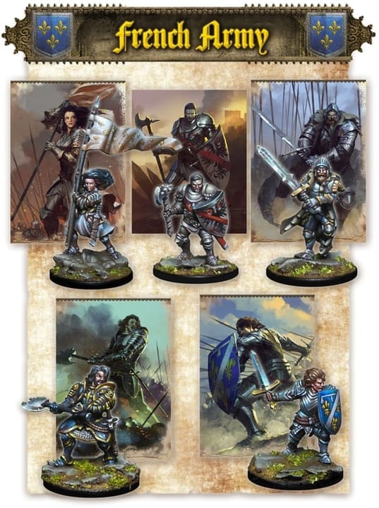 NEW Time of Legends Joan of Arc Maiden Pledge with Super Exclusives Kickstarter 
