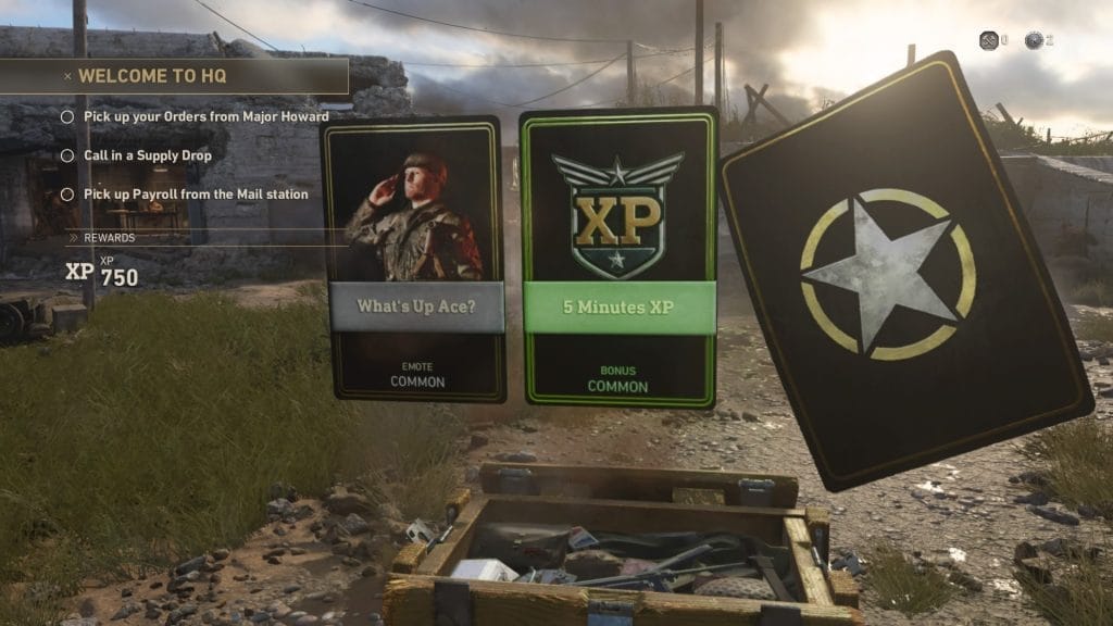 Call of Duty WWII Review Lootbox