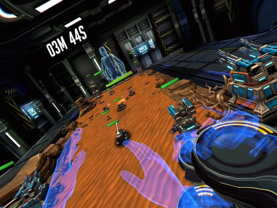 League of War VR Arena Review Combat