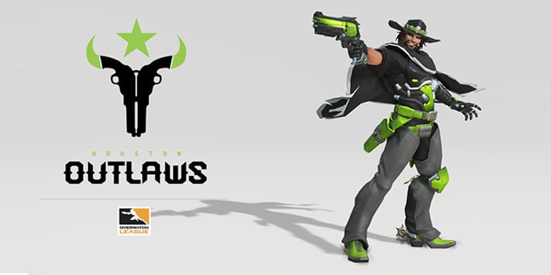 Overwatch League Houston Outlaws McCree
