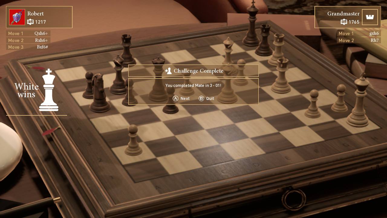 chess ultra challenge complete screen