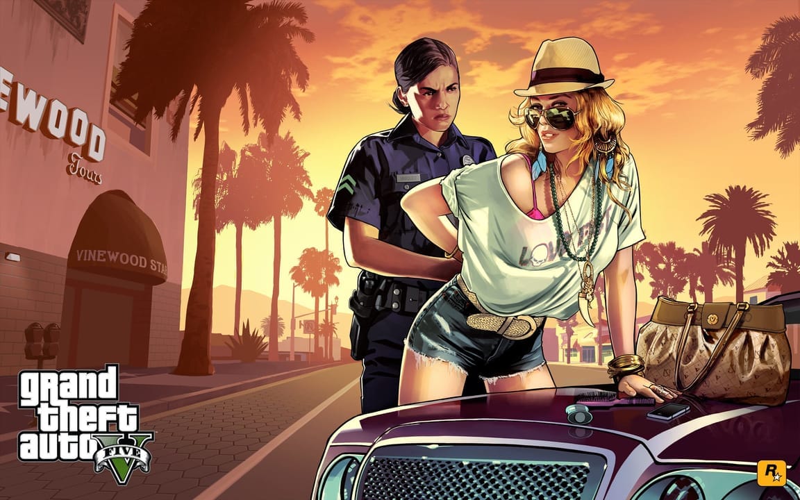grand theft auto v stop and frisk 2880x1800