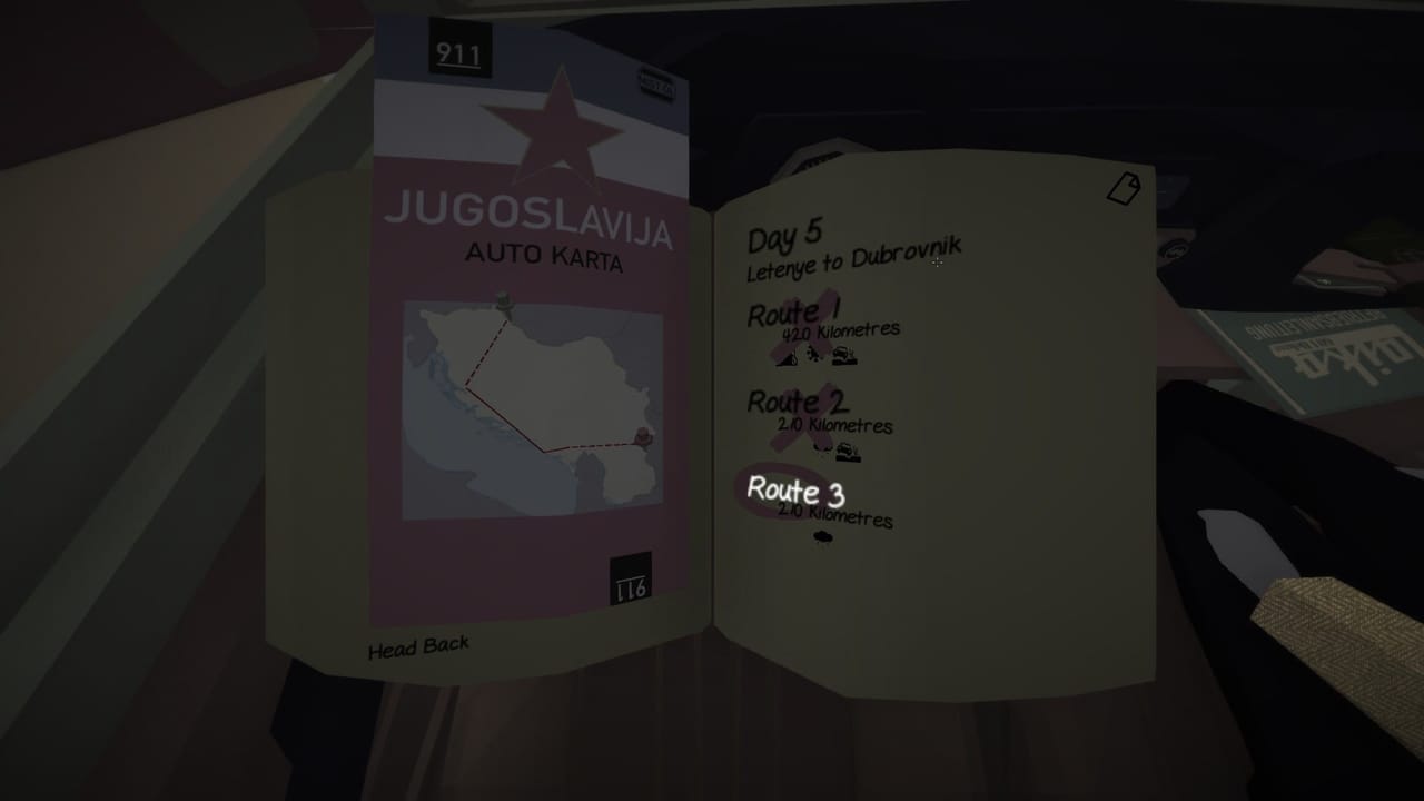 jalopy route choice