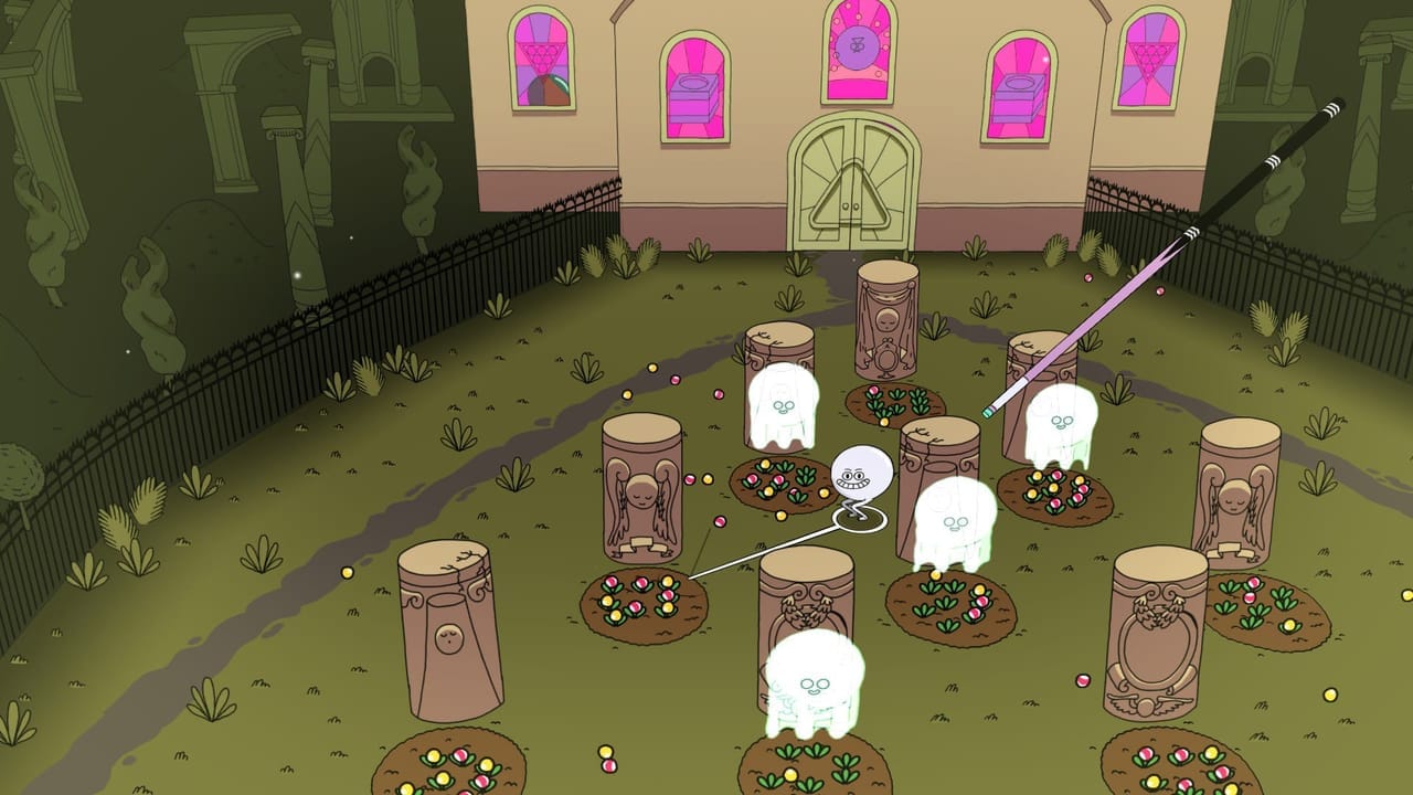 nintendoswitch poolpanic screenshot graveyard