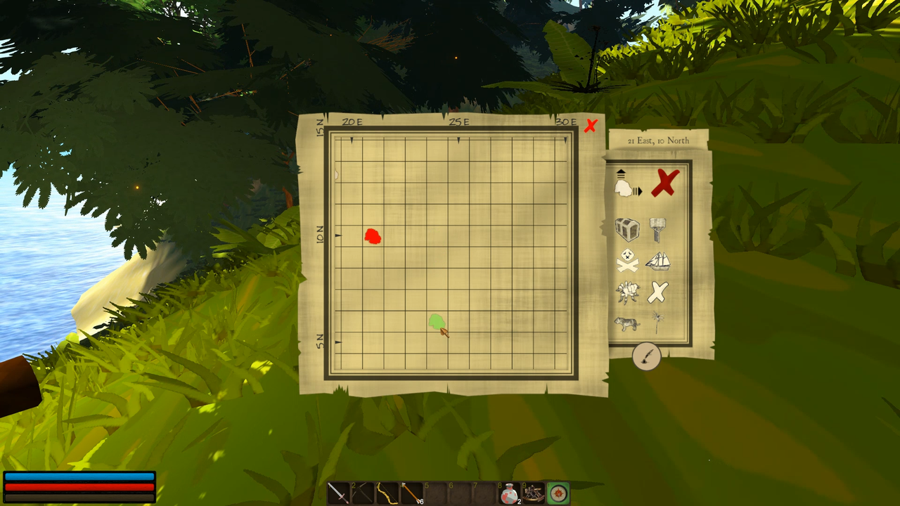 salt screenshot placing markers on the map