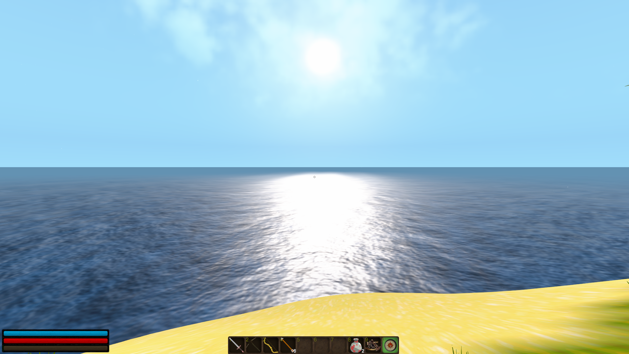 salt screenshot relaxing beach