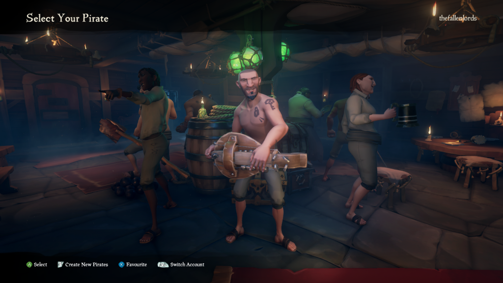 sea of thieves character