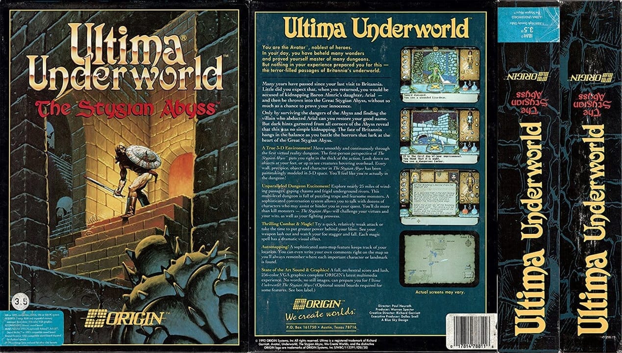 35th Anniversary of Origin Systems Ultima Underworld