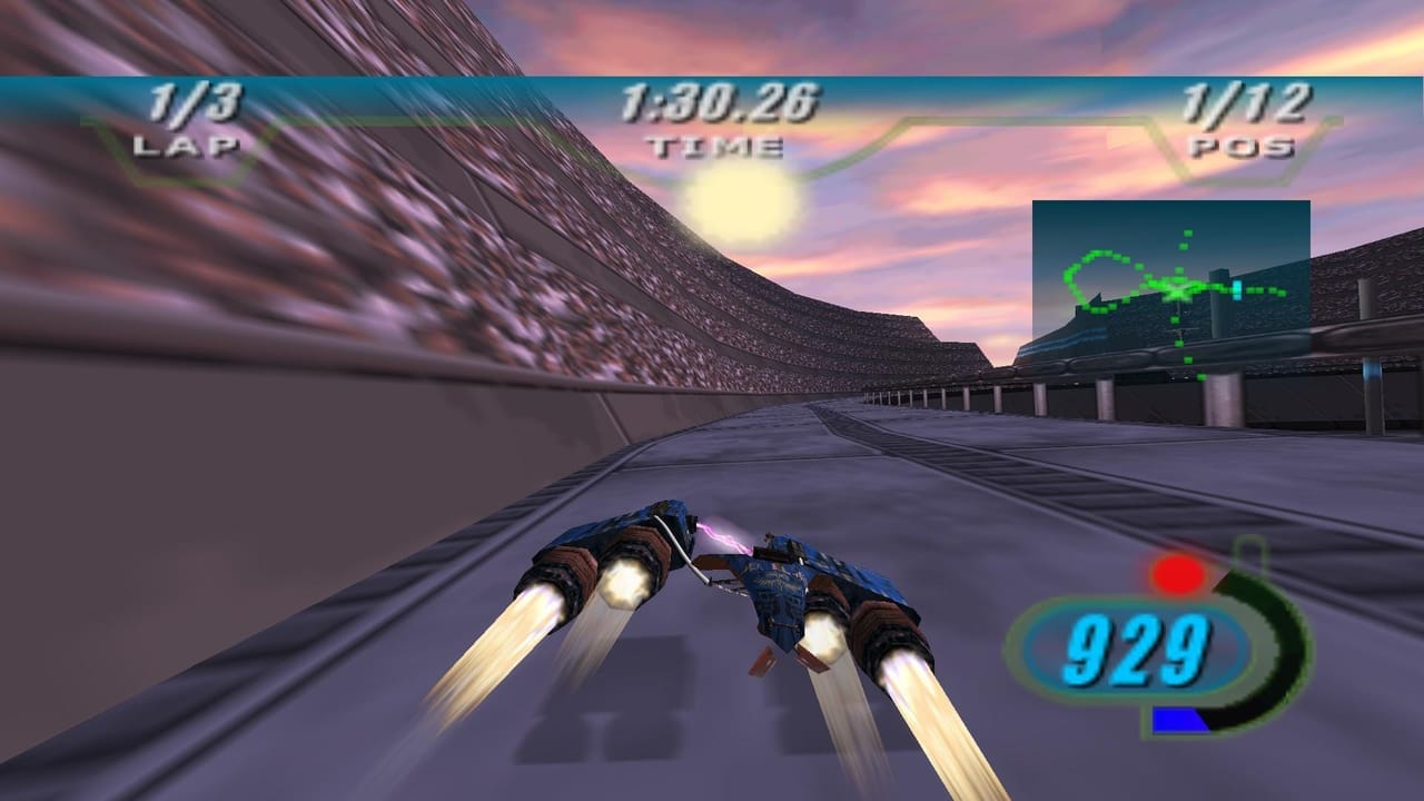 star wars episode 1 racer racing gameplay 1