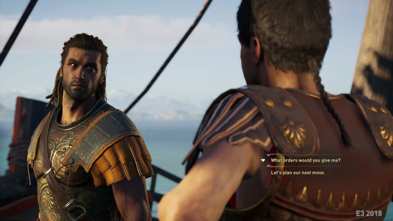 assassins creed odyssey romance dialgoue