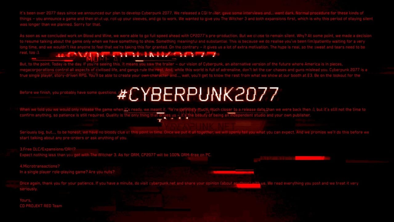 Cyberpunk Secret Message Updated Image