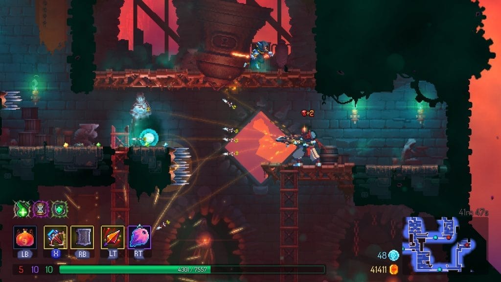 dead cells review powerful crossbow