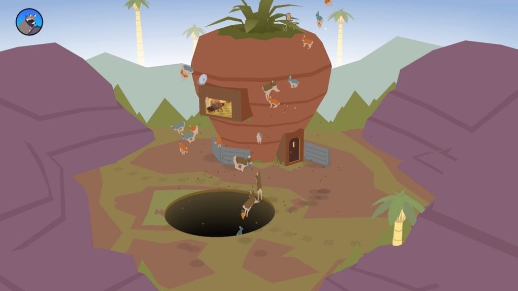 donut county review rabbits