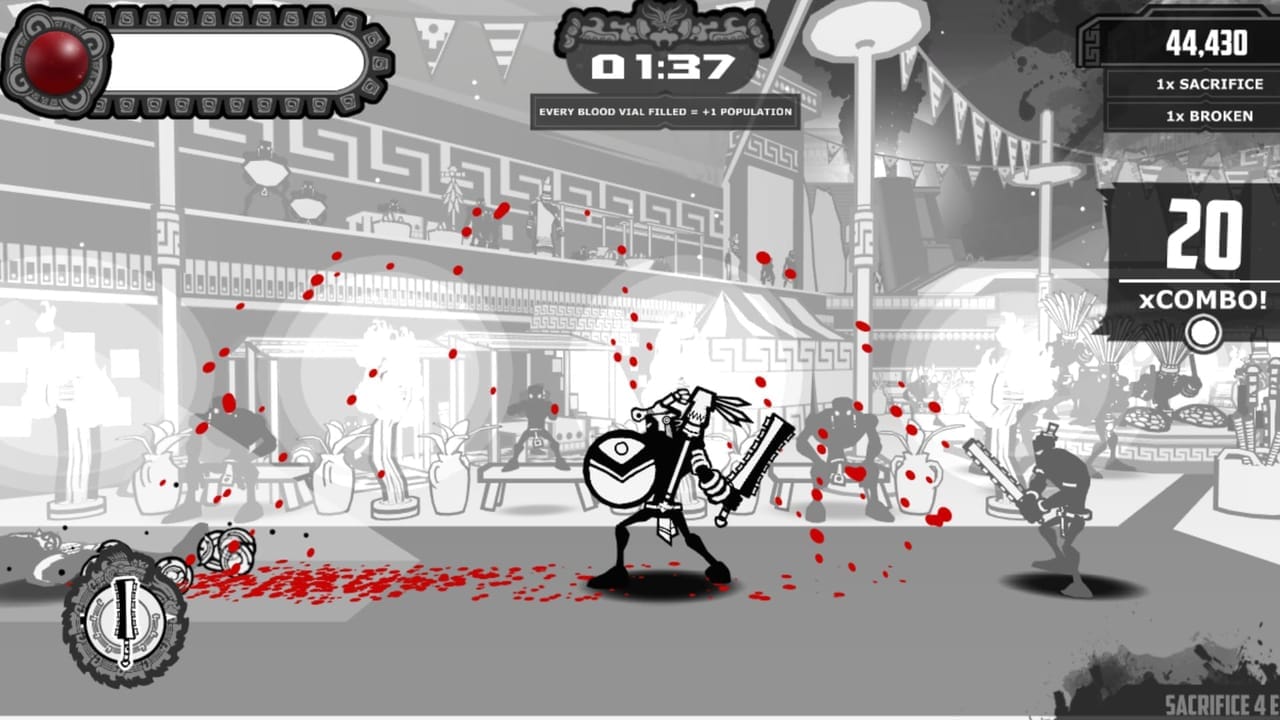 aztez gameplay screenshot 2