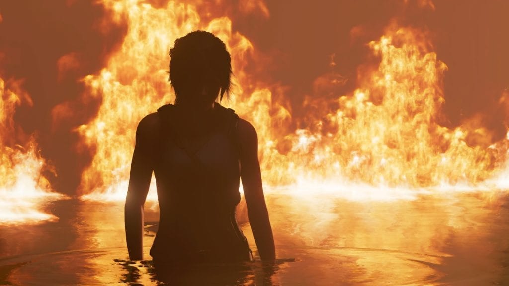 shadow of the tomb raider reivew fire