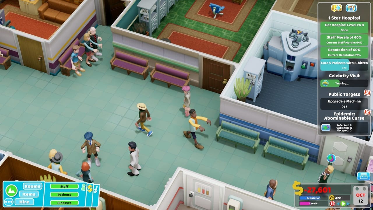 two point hospital vaccine curse