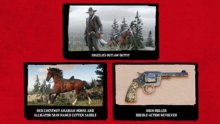 red dead redemption 2 ps4 content