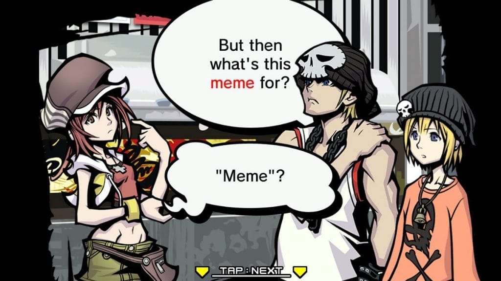 the world ends with you review memes