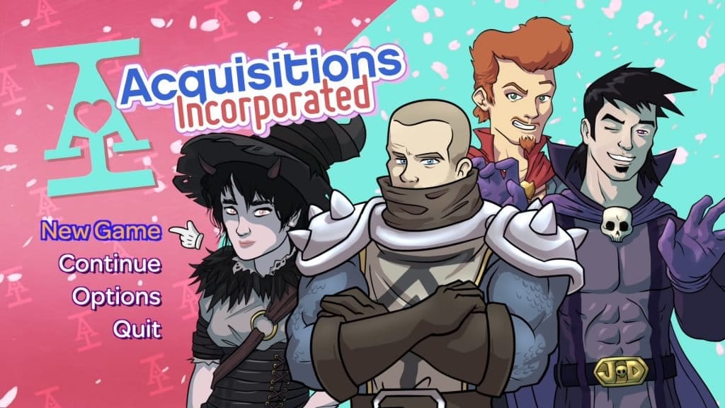 acquisitions incorporated title card