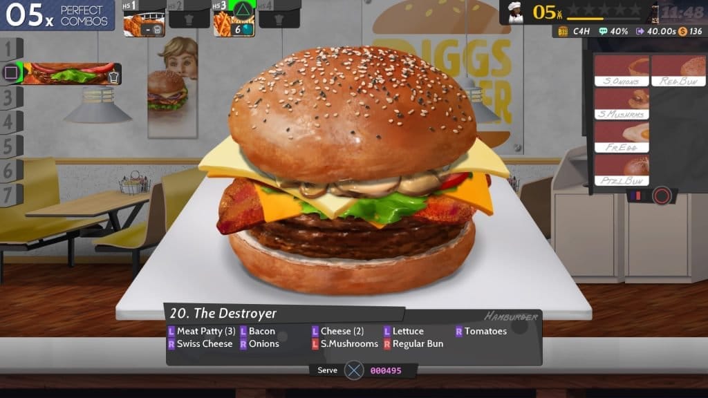 cook serve delicious 2 review burger