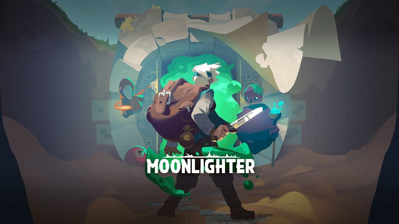 moonlighter key art logo