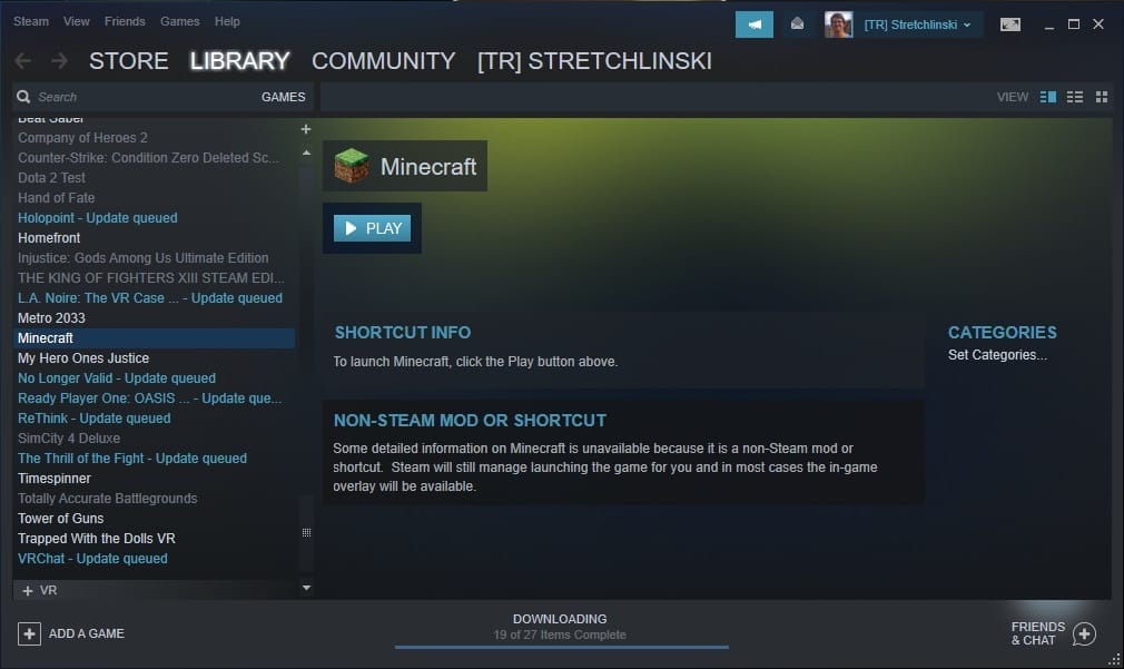 How to add Minecraft to Steam 