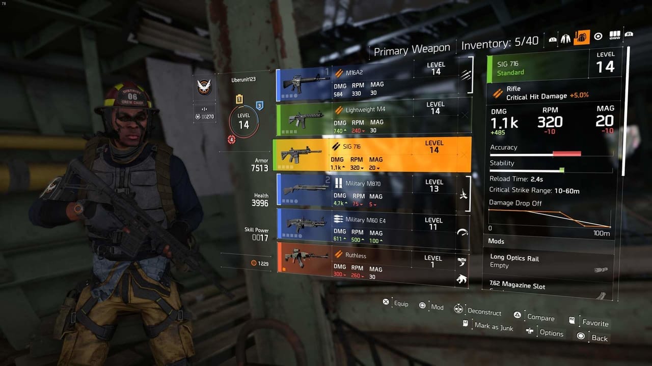 the division 2 loot