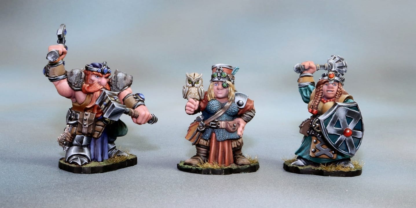 tomb guardians dwarven miniatures set 1