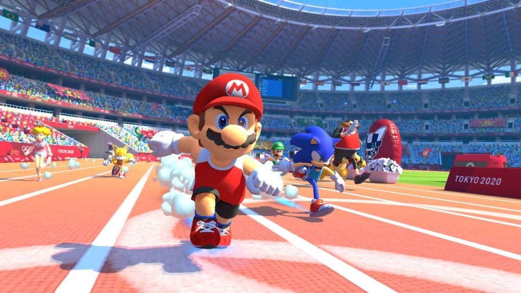mario and sonic at the olympic games tokyo 2020