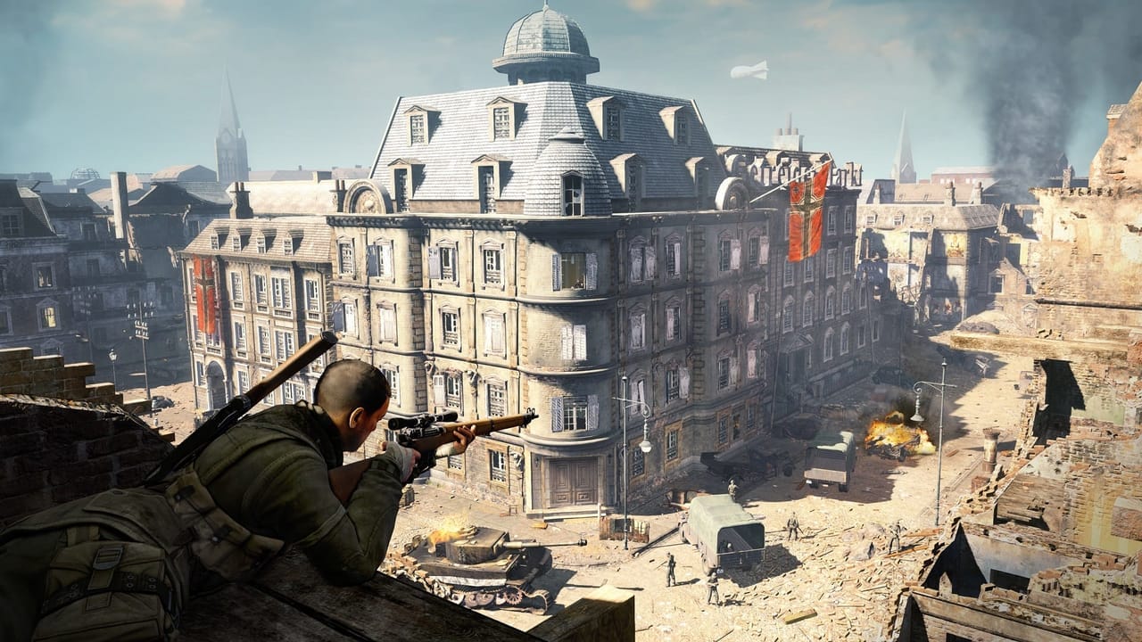 sniper elite v2 remastered gameplay windows